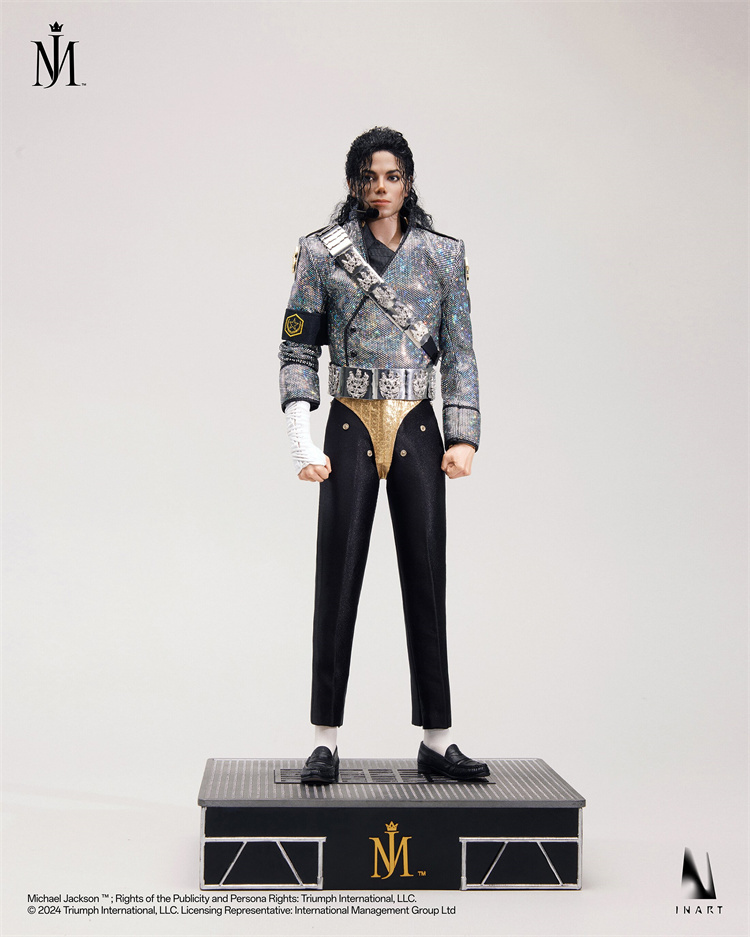 （The first batch）Queen studios INART 1/6 A012 MJ Michael Jackson Hair transplant