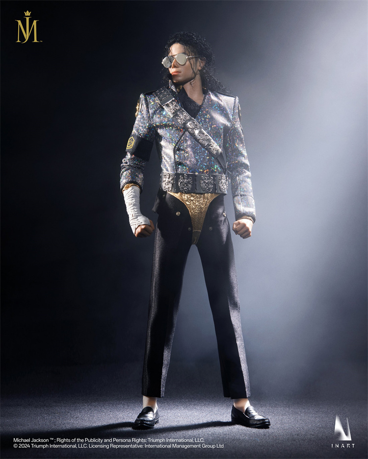 （The first batch）Queen studios INART 1/6 A012 MJ Michael Jackson Hair transplant