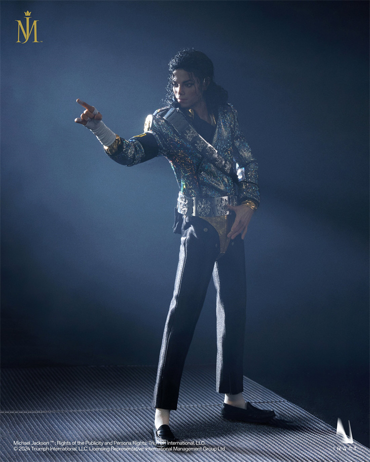（The first batch）Queen studios INART 1/6 A012 MJ Michael Jackson Hair transplant