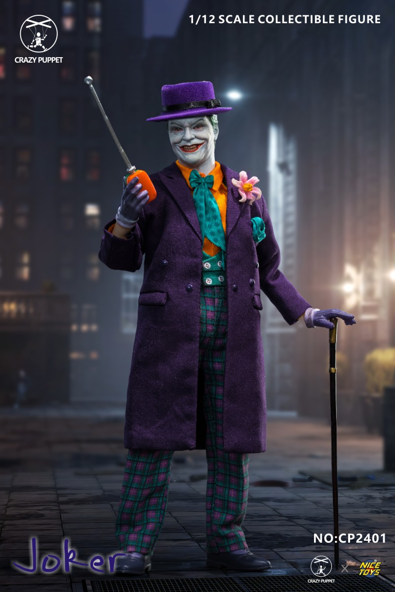 In Stock CPTOYS X NICETOYS 1/12 CP2401 Joker 1989 Edition Mobile
