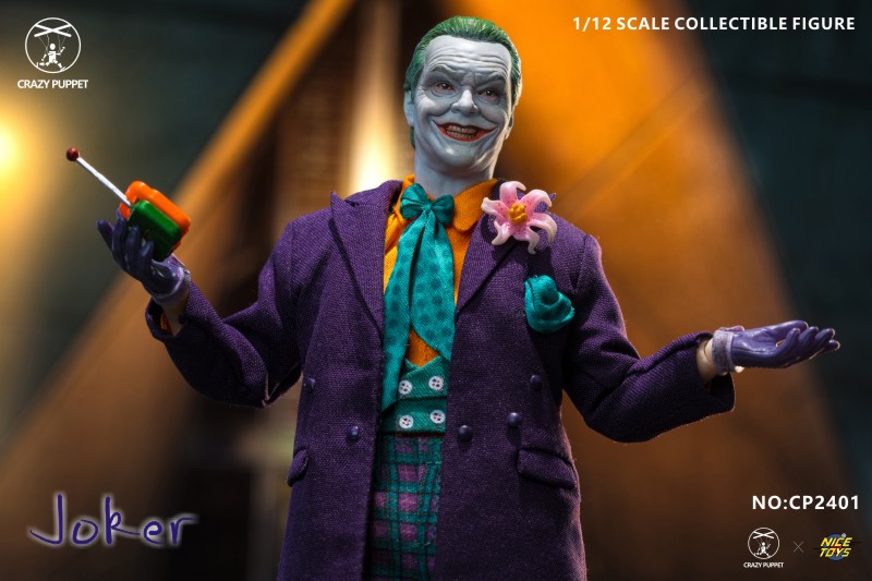 In Stock CPTOYS X NICETOYS 1/12 CP2401 Joker 1989 Edition Mobile