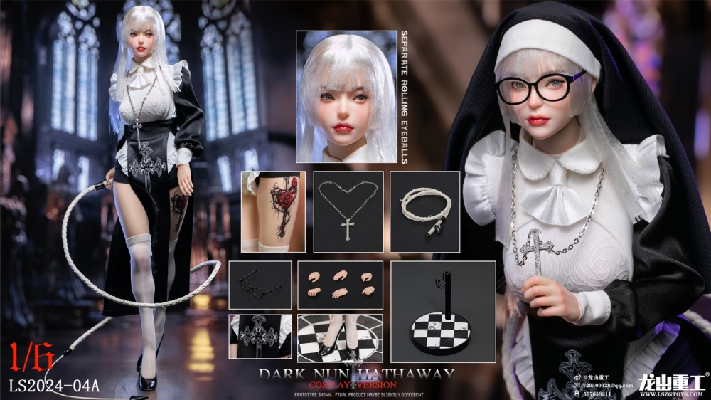In Stock LSZG Hathaway The Nun Redemption of the Night LS2024-04C 1/6 Action Figure