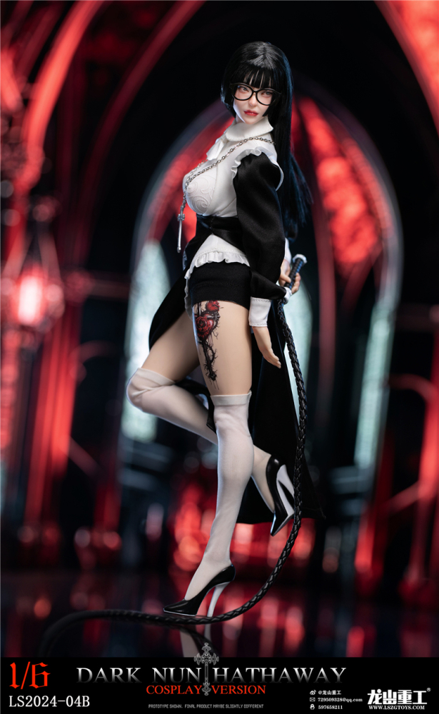 In Stock LSZG Hathaway The Nun Redemption of the Night LS2024-04C 1/6 Action Figure