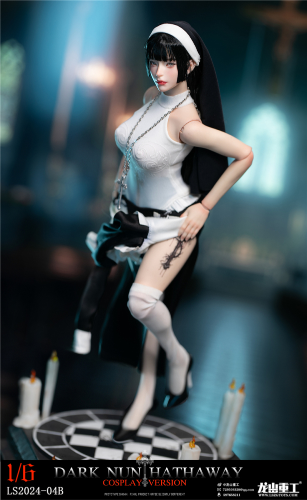 In Stock LSZG Hathaway The Nun Redemption of the Night LS2024-04C 1/6 Action Figure