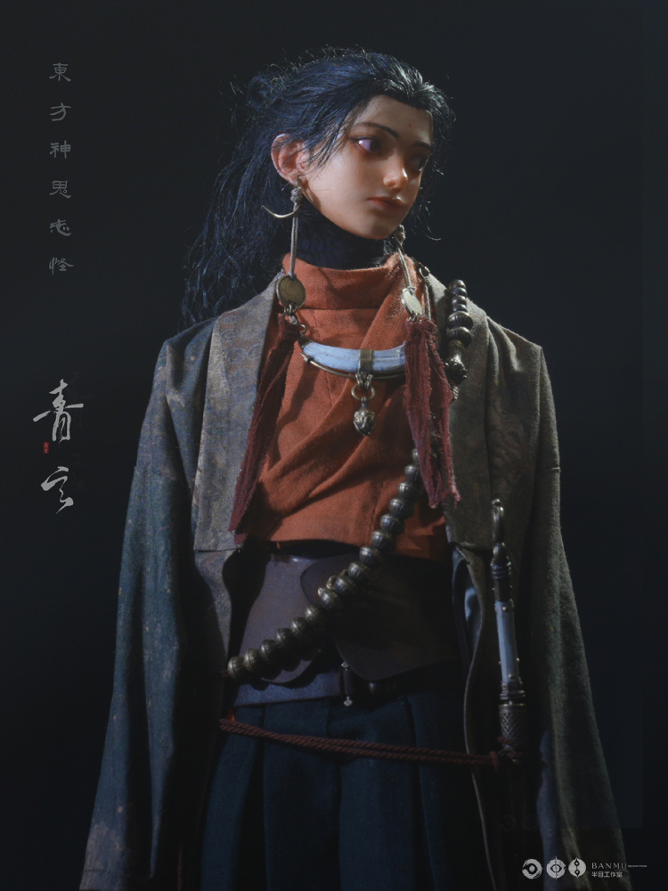 Pre-Sale Banmu Studio New Release: 1/6 "Oriental Myths & Spirits" Series Vol.1 — Qing Xuan （BM-001A/B） Articulated Figure