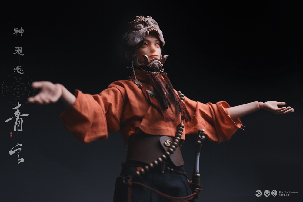 Pre-Sale Banmu Studio New Release: 1/6 "Oriental Myths & Spirits" Series Vol.1 — Qing Xuan （BM-001A/B） Articulated Figure