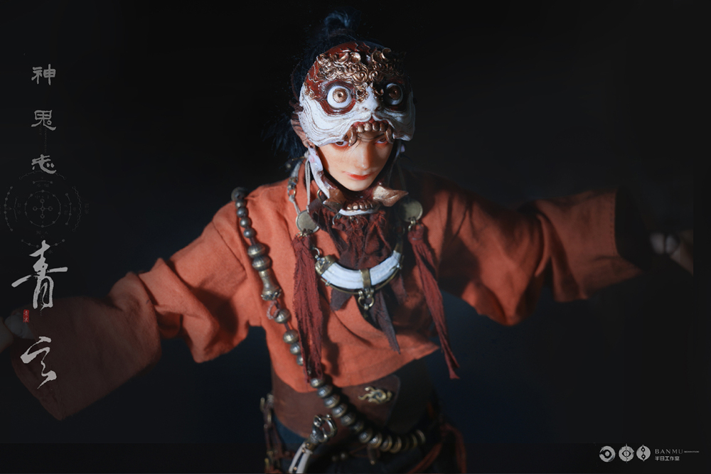 Pre-Sale Banmu Studio New Release: 1/6 "Oriental Myths & Spirits" Series Vol.1 — Qing Xuan （BM-001A/B） Articulated Figure