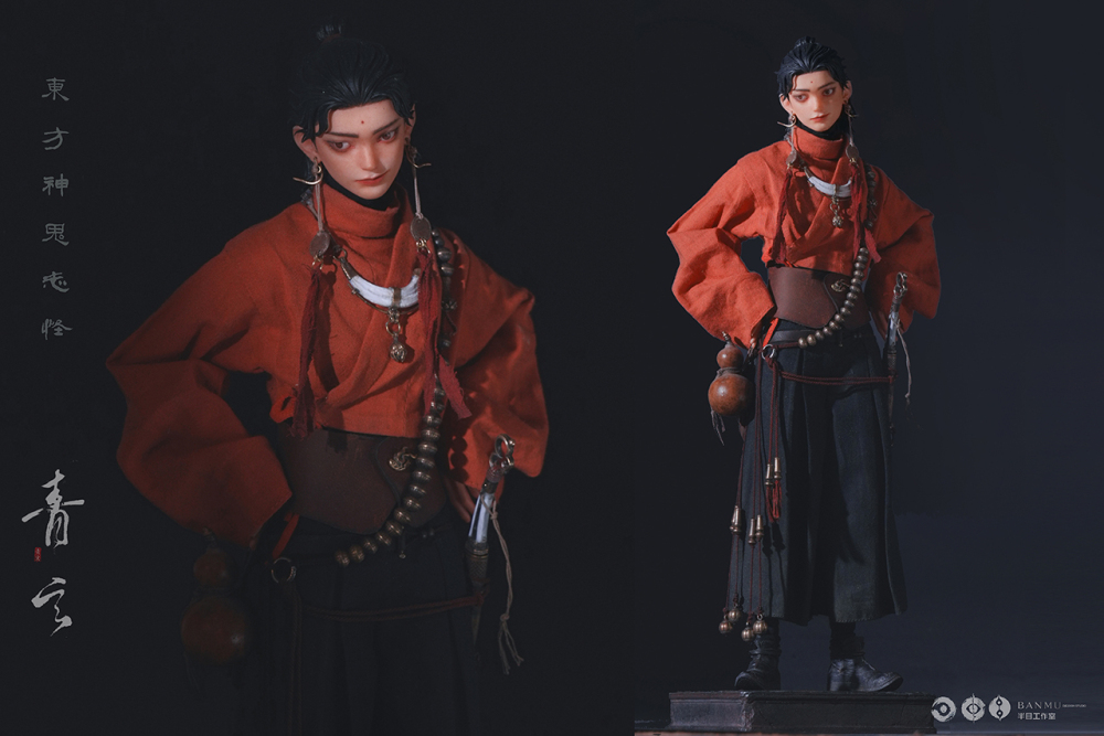 Pre-Sale Banmu Studio New Release: 1/6 "Oriental Myths & Spirits" Series Vol.1 — Qing Xuan （BM-001A/B） Articulated Figure