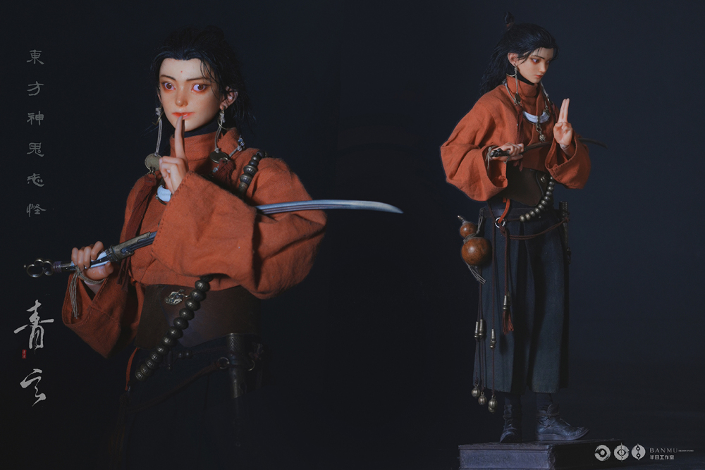 Pre-Sale Banmu Studio New Release: 1/6 "Oriental Myths & Spirits" Series Vol.1 — Qing Xuan （BM-001A/B） Articulated Figure