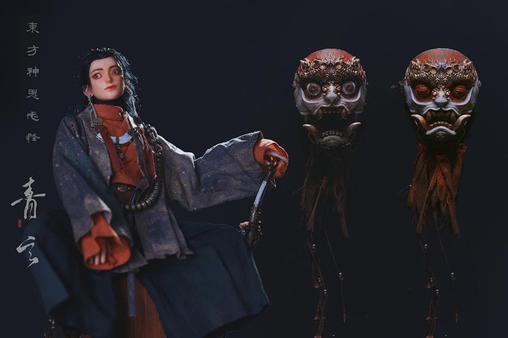 Pre-Sale Banmu Studio New Release: 1/6 "Oriental Myths & Spirits" Series Vol.1 — Qing Xuan （BM-001A/B） Articulated Figure