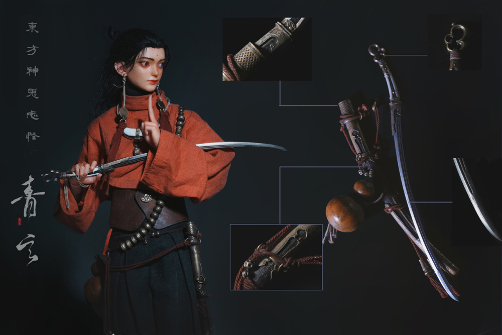 Pre-Sale Banmu Studio New Release: 1/6 "Oriental Myths & Spirits" Series Vol.1 — Qing Xuan （BM-001A/B） Articulated Figure