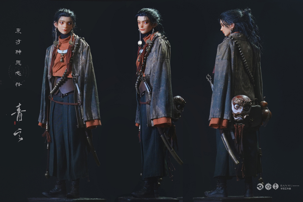 Pre-Sale Banmu Studio New Release: 1/6 "Oriental Myths & Spirits" Series Vol.1 — Qing Xuan （BM-001A/B） Articulated Figure