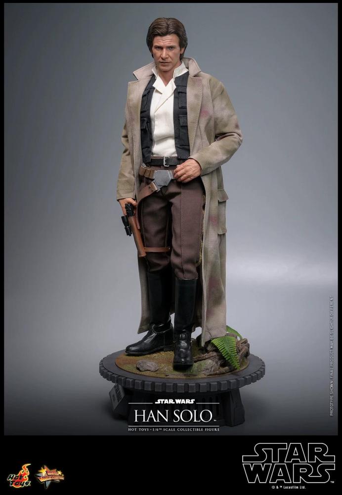 In Stock New Hot Toys MMS740 Star Wars ROTJ Han Solo 1/6 Action Figure