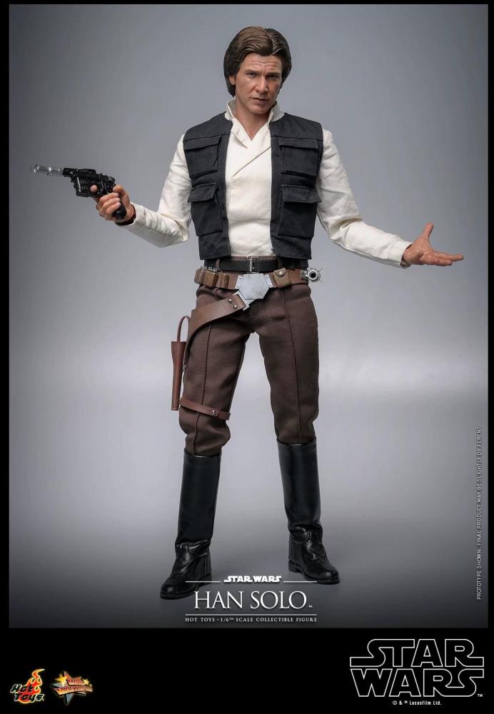 In Stock New Hot Toys MMS740 Star Wars ROTJ Han Solo 1/6 Action Figure