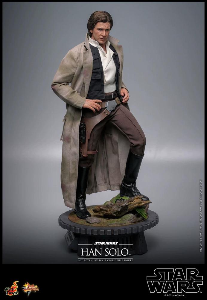 In Stock New Hot Toys MMS740 Star Wars ROTJ Han Solo 1/6 Action Figure