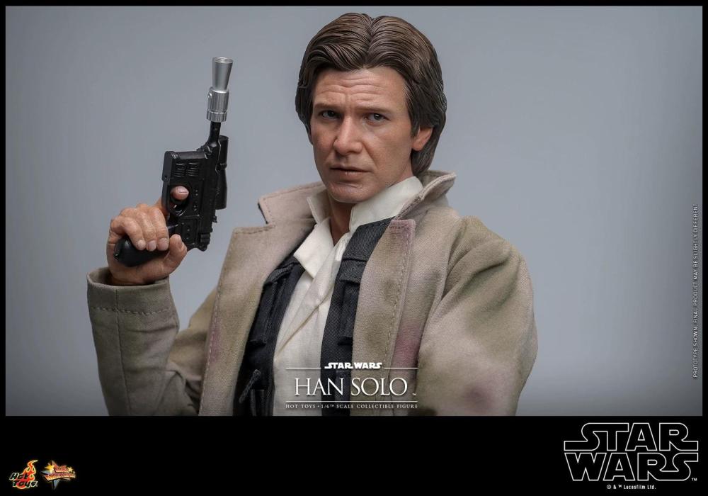 In Stock New Hot Toys MMS740 Star Wars ROTJ Han Solo 1/6 Action Figure