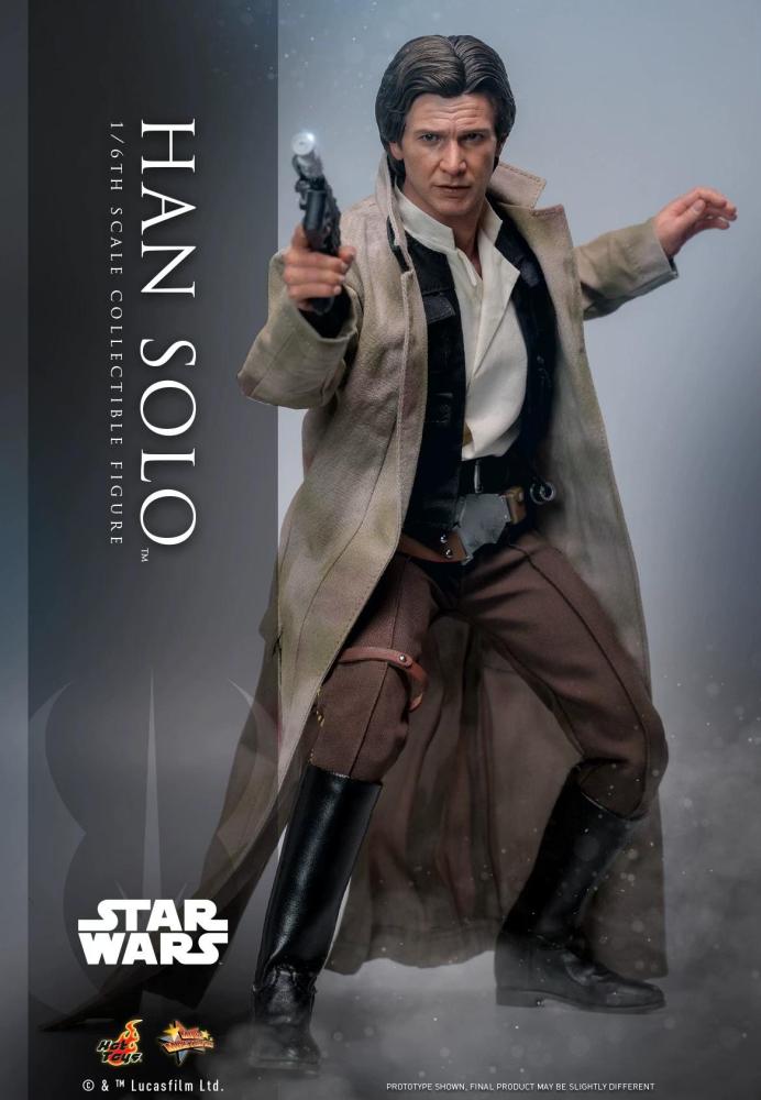 In Stock New Hot Toys MMS740 Star Wars ROTJ Han Solo 1/6 Action Figure