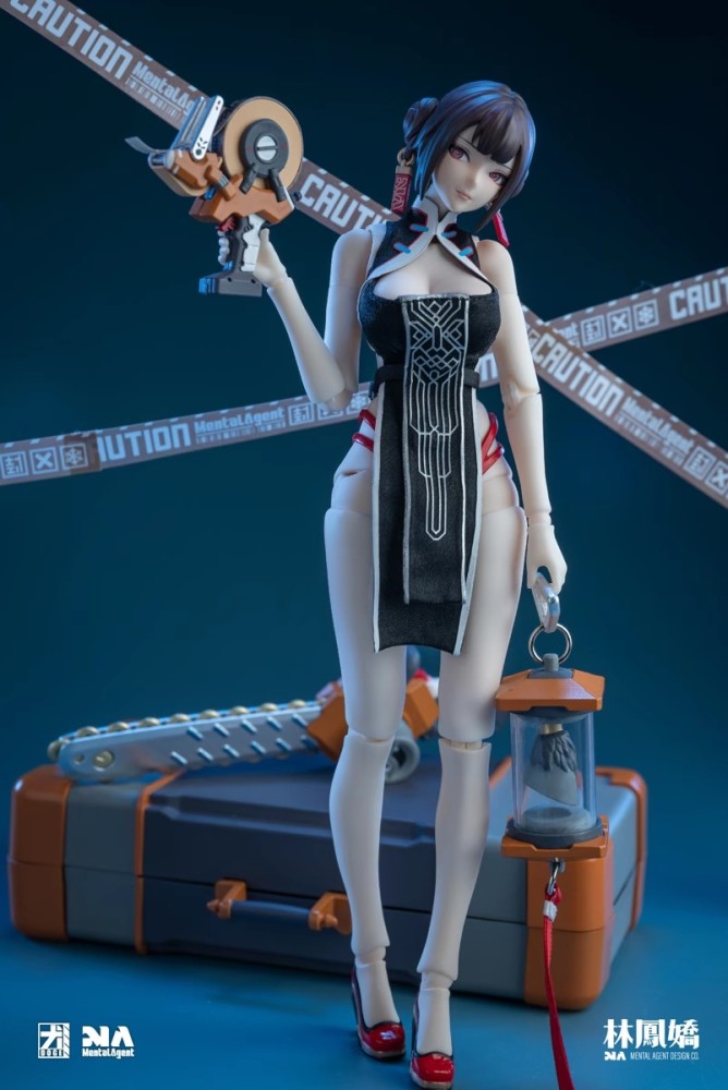 In Stock Mental Agent MAZ-01  Zhen Yi Lu: Lin Feng Jiao 1/10 Complete Action Figure