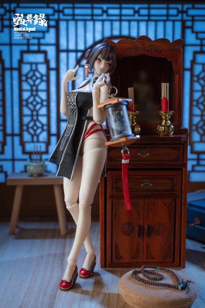 In Stock Mental Agent MAZ-01  Zhen Yi Lu: Lin Feng Jiao 1/10 Complete Action Figure