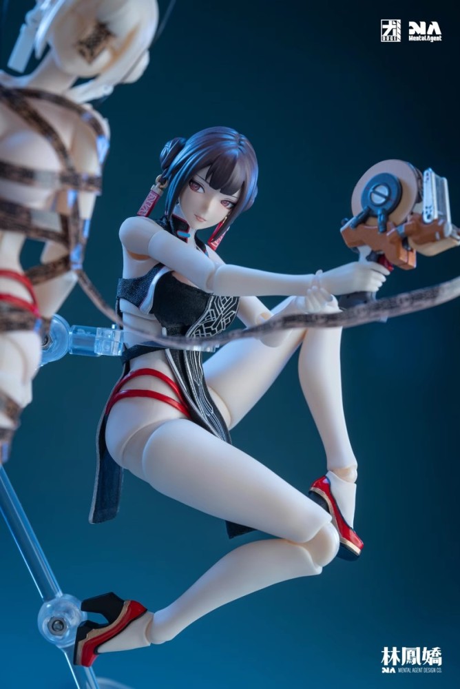 In Stock Mental Agent MAZ-01  Zhen Yi Lu: Lin Feng Jiao 1/10 Complete Action Figure