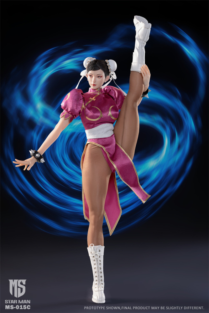 【Pre-order】STAR MAN MS-015 Female Fighter Chun-li 1/6 Rubber-coated Action Figure