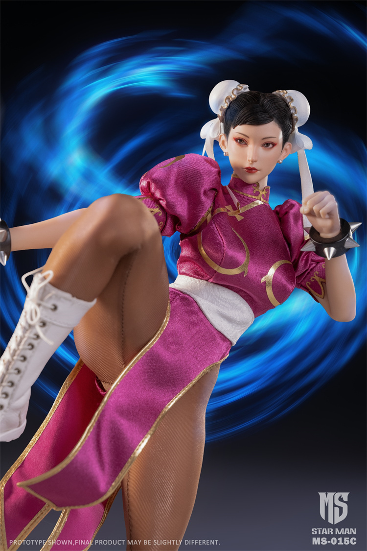 Pre-order】STAR MAN MS-015 Female Fighter Chun-li 1/6 Rubber
