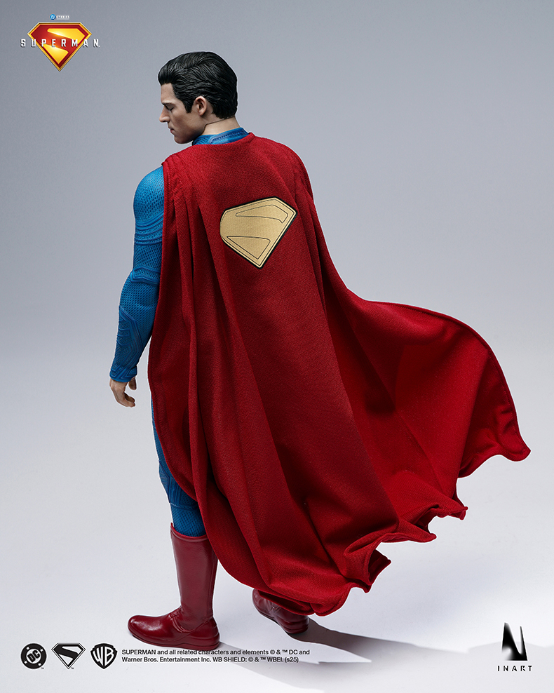 【Pre-order】 QS INART 1/6 Ag-A021 Superman 2025 Superman Double Head Sculpture Movable