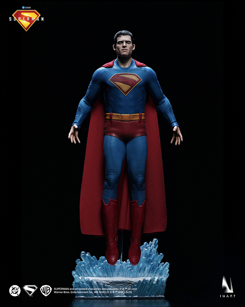 【Pre-order】 QS INART 1/6 Ag-A021 Superman 2025 Superman Double Head Sculpture Movable