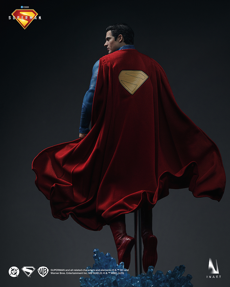 【Pre-order】 QS INART 1/6 Ag-A021 Superman 2025 Superman Double Head Sculpture Movable