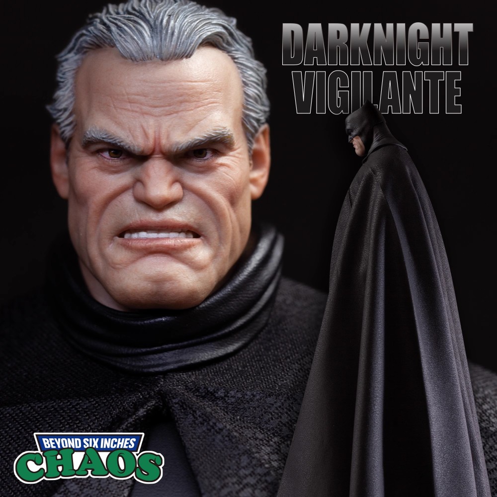 【Pre-order】CHAOS 002 Dark Night Vigilante Black Return Batman 1/12 Operable Soldier Figure 6-inch Bat Lord