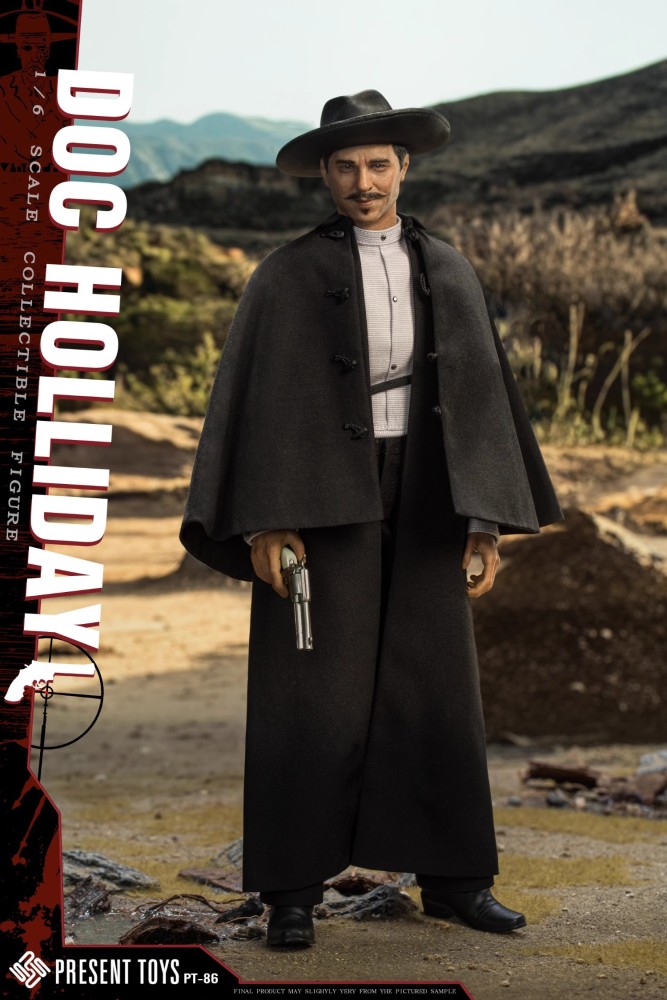 IN STOCK PRESENT TOYS PT-sp86 1/6 Legendary Gunner Doc Holliday Action Figure