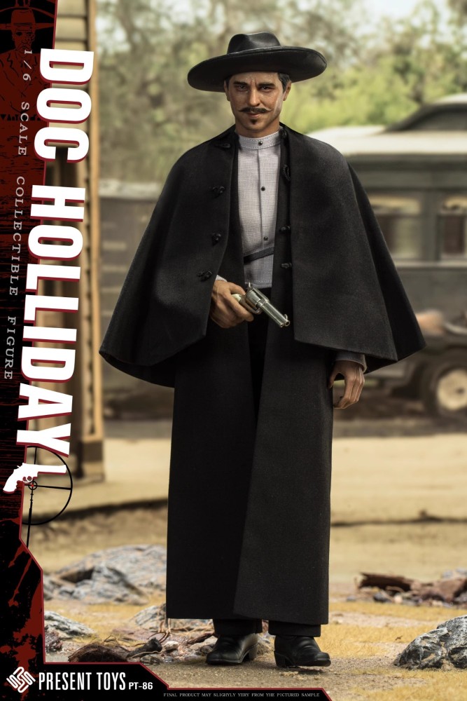 IN STOCK PRESENT TOYS PT-sp86 1/6 Legendary Gunner Doc Holliday Action Figure
