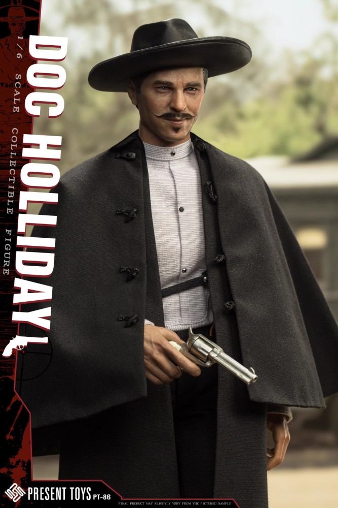 IN STOCK PRESENT TOYS PT-sp86 1/6 Legendary Gunner Doc Holliday Action Figure