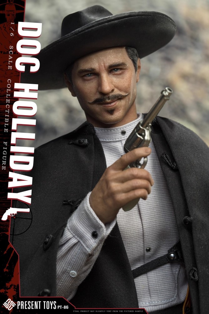IN STOCK PRESENT TOYS PT-sp86 1/6 Legendary Gunner Doc Holliday Action Figure