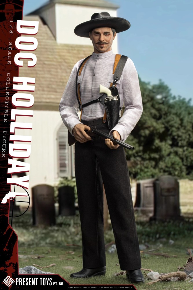 IN STOCK PRESENT TOYS PT-sp86 1/6 Legendary Gunner Doc Holliday Action Figure