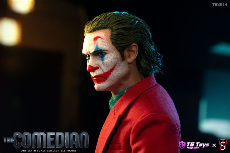 IN STOCK  TGToys × SWToys 1/6 Comedian with Moving Eyes and Hair Transplant Version Action Figure TG8014