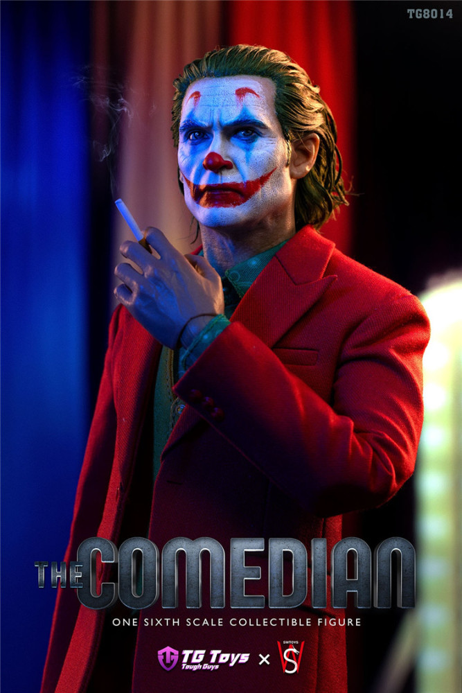 IN STOCK  TGToys × SWToys 1/6 Comedian with Moving Eyes and Hair Transplant Version Action Figure TG8014