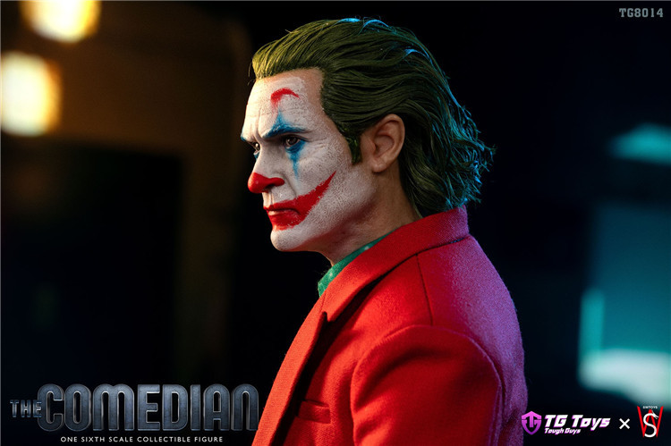 IN STOCK  TGToys × SWToys 1/6 Comedian with Moving Eyes and Hair Transplant Version Action Figure TG8014