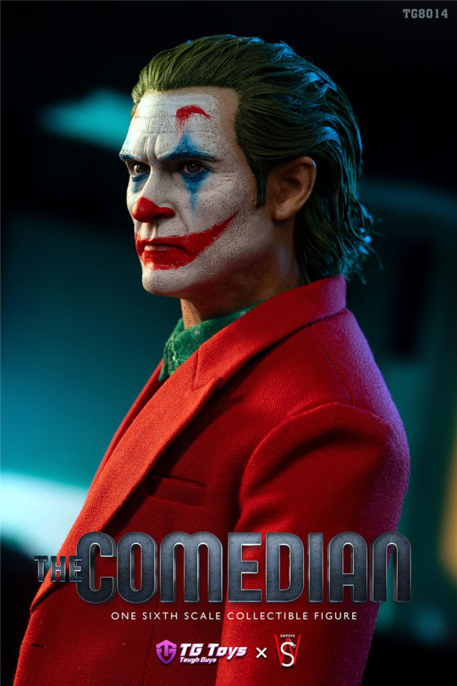 IN STOCK  TGToys × SWToys 1/6 Comedian with Moving Eyes and Hair Transplant Version Action Figure TG8014