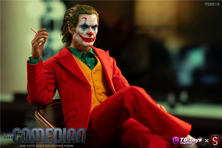 IN STOCK  TGToys × SWToys 1/6 Comedian with Moving Eyes and Hair Transplant Version Action Figure TG8014