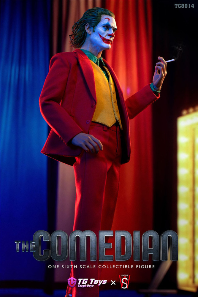 IN STOCK  TGToys × SWToys 1/6 Comedian with Moving Eyes and Hair Transplant Version Action Figure TG8014