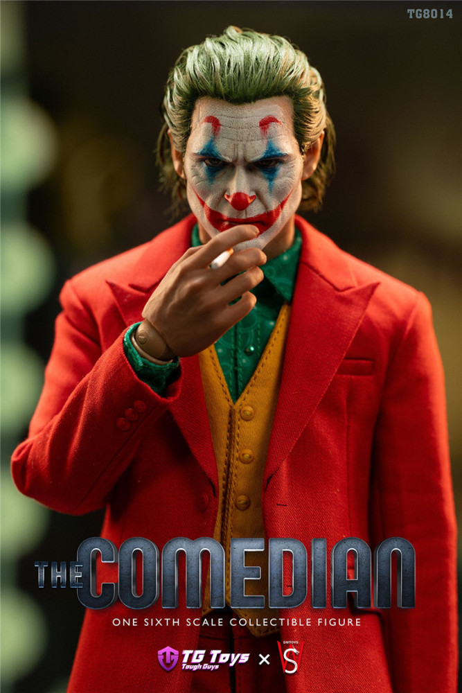 IN STOCK  TGToys × SWToys 1/6 Comedian with Moving Eyes and Hair Transplant Version Action Figure TG8014