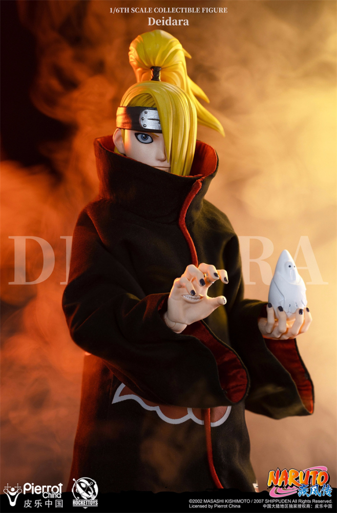 IN STOCK RocketToys ROC-008 1/6 Deidara 12" Collectible Male Action Figure
