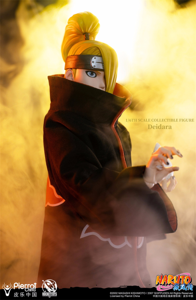 IN STOCK RocketToys ROC-008 1/6 Deidara 12" Collectible Male Action Figure