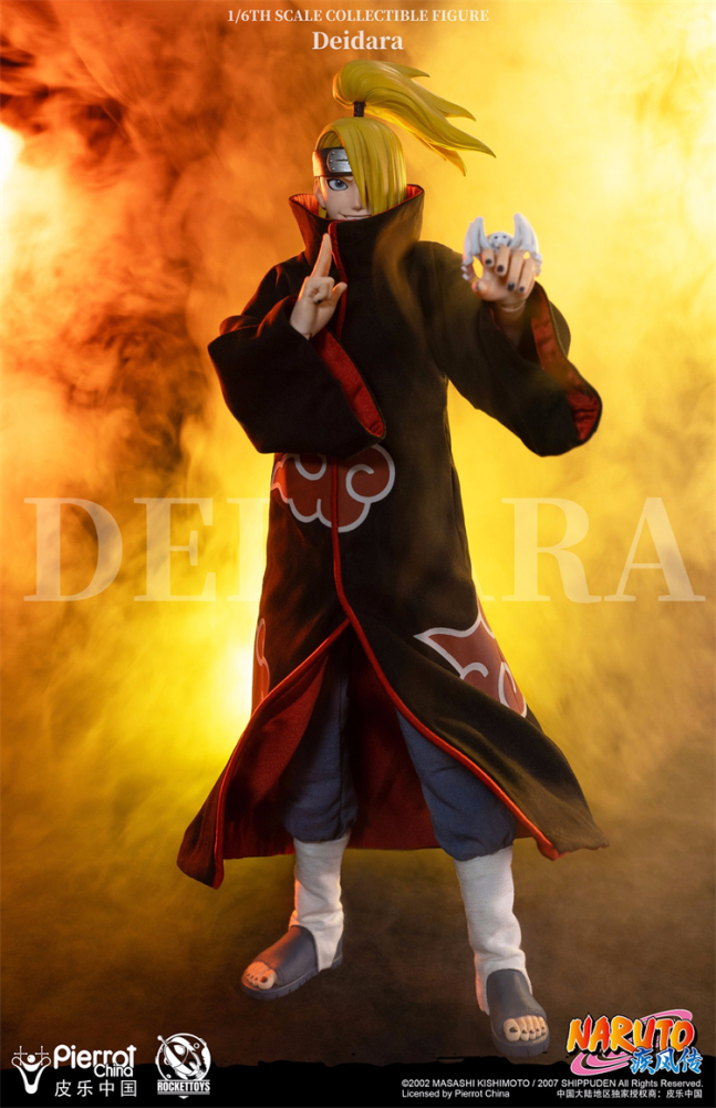 IN STOCK RocketToys ROC-008 1/6 Deidara 12" Collectible Male Action Figure