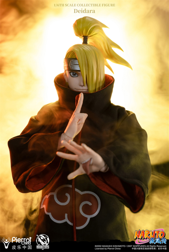 IN STOCK RocketToys ROC-008 1/6 Deidara 12" Collectible Male Action Figure