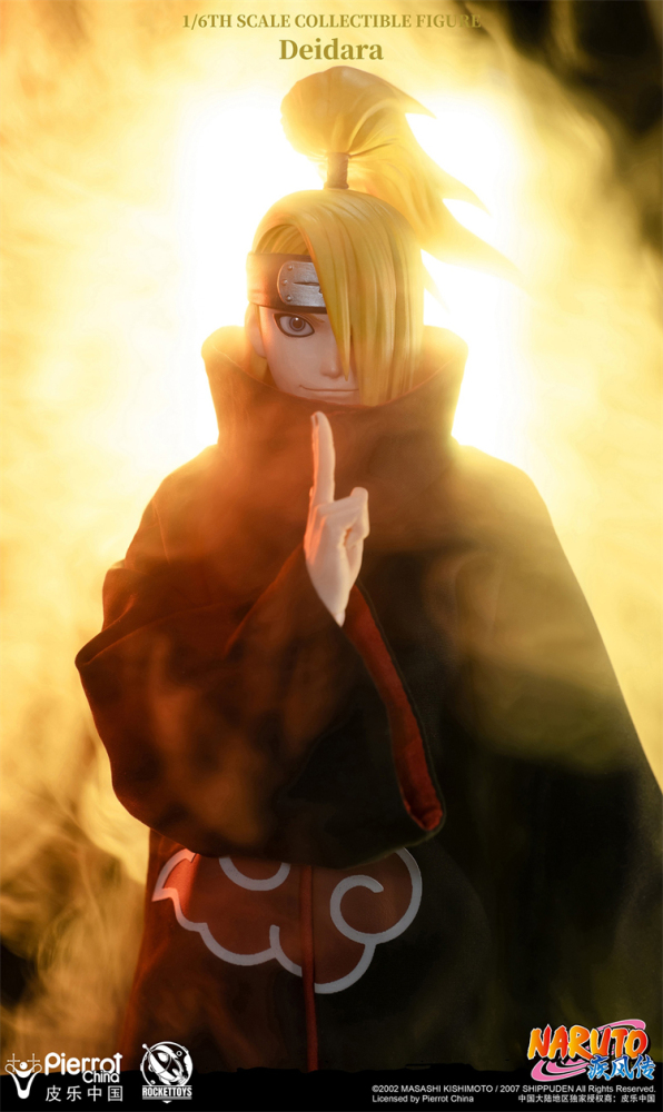 IN STOCK RocketToys ROC-008 1/6 Deidara 12" Collectible Male Action Figure