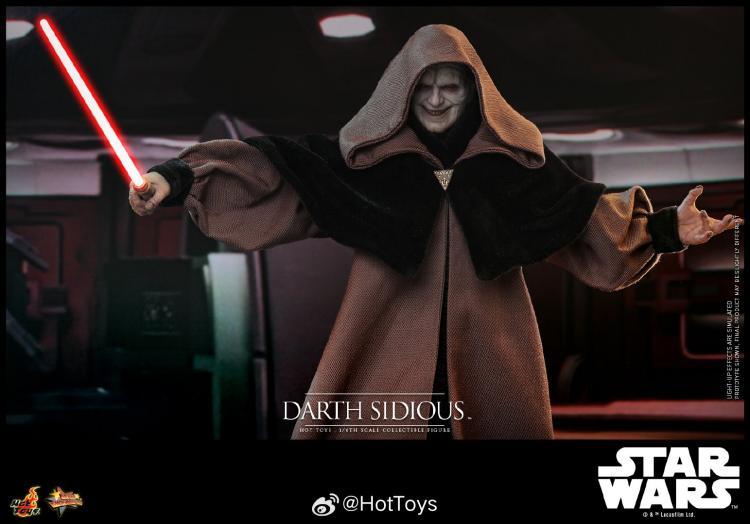 IN STOCK HotToys MMS745 1/6 Star Wars Prequel 3 Darth Sidius Special Edition