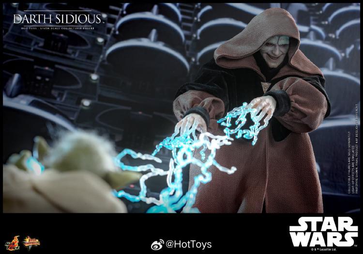IN STOCK HotToys MMS745 1/6 Star Wars Prequel 3 Darth Sidius Special Edition