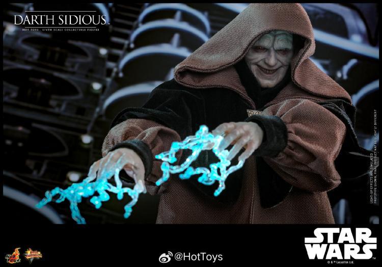 IN STOCK HotToys MMS745 1/6 Star Wars Prequel 3 Darth Sidius Special Edition